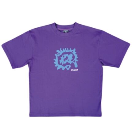 Adwysd @ Splatter T-Shirt – Purple