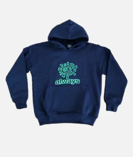 Adwysd Always Logo Hoodie Navy 2