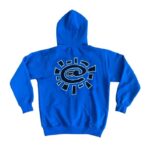 Adwysd Always Up Royal Blue Zip Up Hoodie back
