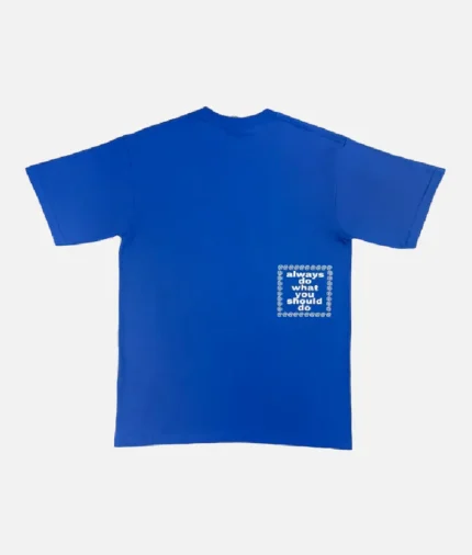 Adwysd Believe T Shirt Royal Blue 1