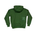 Adwysd Green Sun embroidered hoodie back