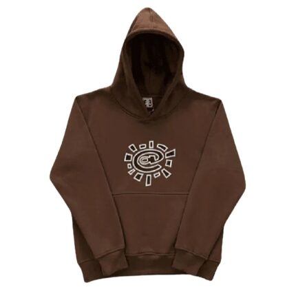 Adwysd Hoodie Brown front