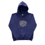 Adwysd Hoodie Navy front