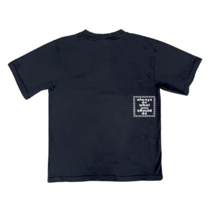 Adwysd Solid Silver @sun T Shirt Black (1)