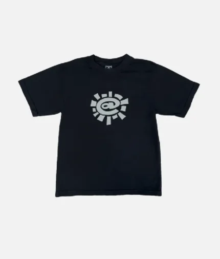 Adwysd Solid Silver @sun T Shirt Black 2