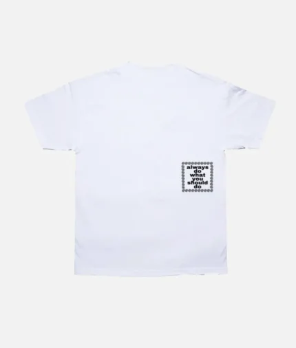 Adwysd Solid Silver @sun T Shirt White 1