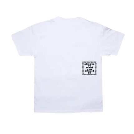 Adwysd Solid Silver @sun T Shirt White back