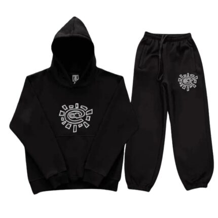 Adwysd Tracksuit Black front