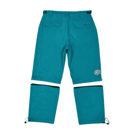 Adwysd Zip Off Drill Trouser – Jade back