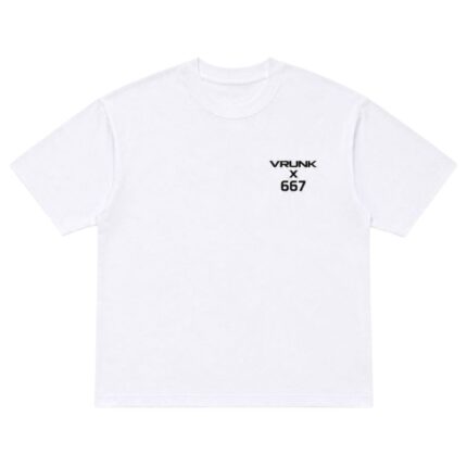 T shirt blanc VRUNK X 667