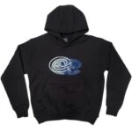 3 @ Hoodie Black front