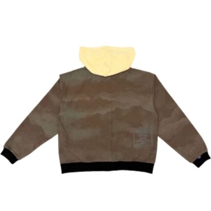 Sun Faded Canvas Bomber back