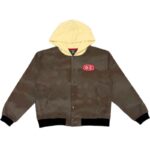 Sun Faded Canvas Bomber front