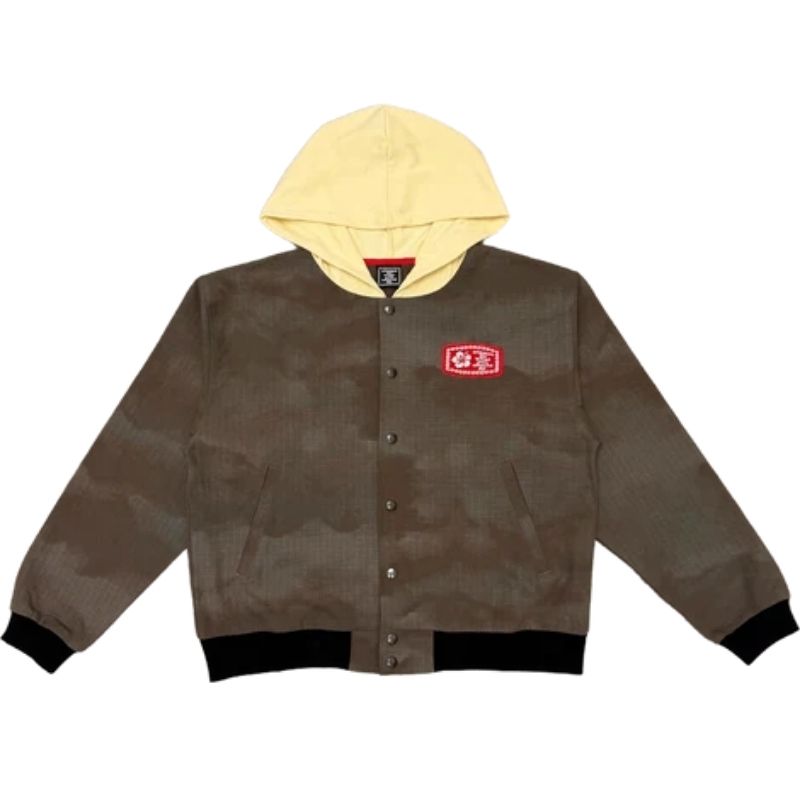 Sun Faded Canvas Bomber front Sun Faded Canvas Bomber front