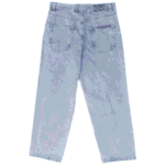 purple label denim jeans back